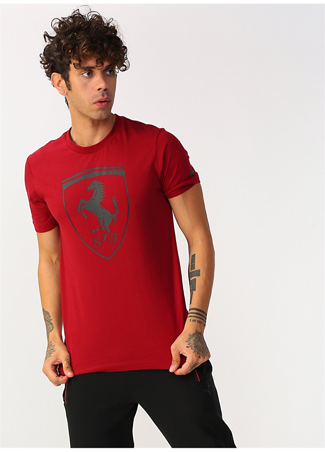 Puma Ferrari Big Shield Tee T-Shirt