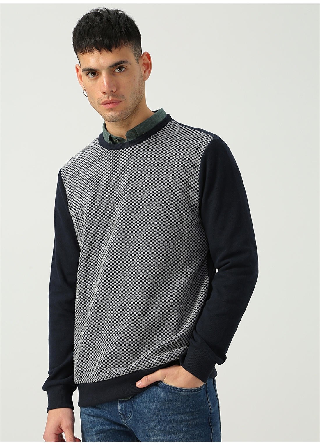 Limon Lacivert Sweatshirt