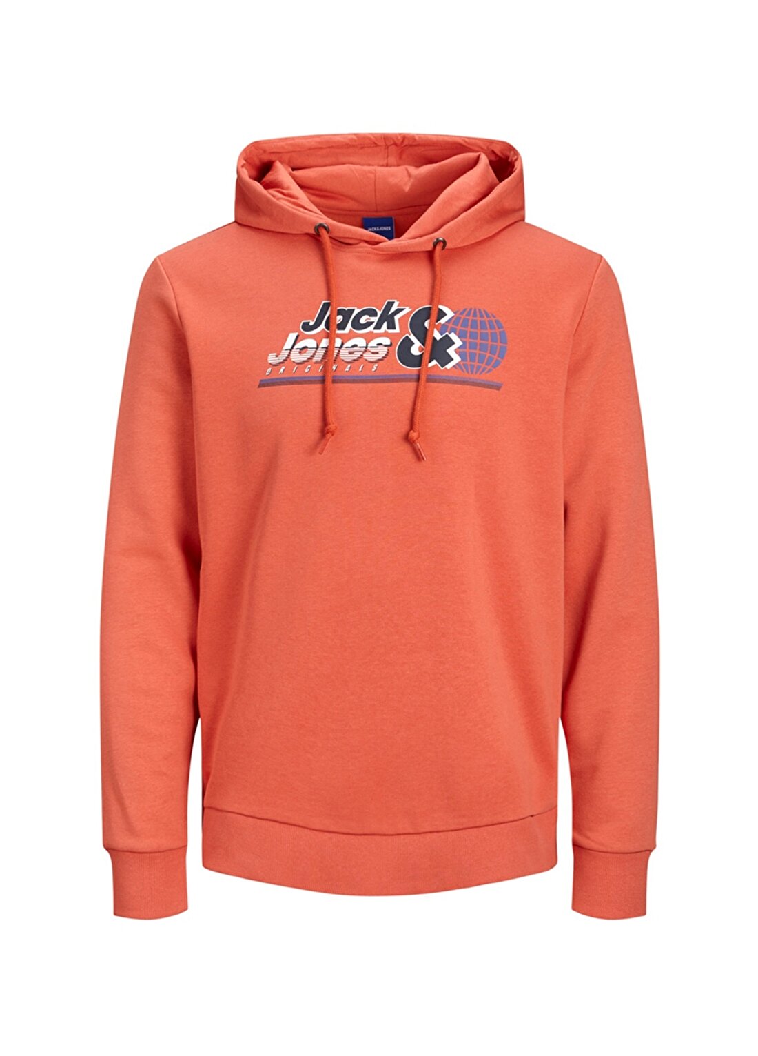 Jack & Jones 12163388 Turuncu Sweatshirt
