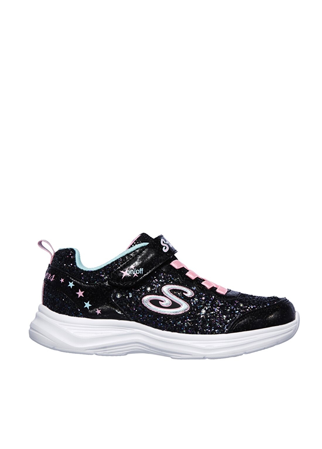 Skechers 20267L BKPK Glimmer Kicks-Glitter'n Glow Çocuk Yürüyüş Ayakkabısı