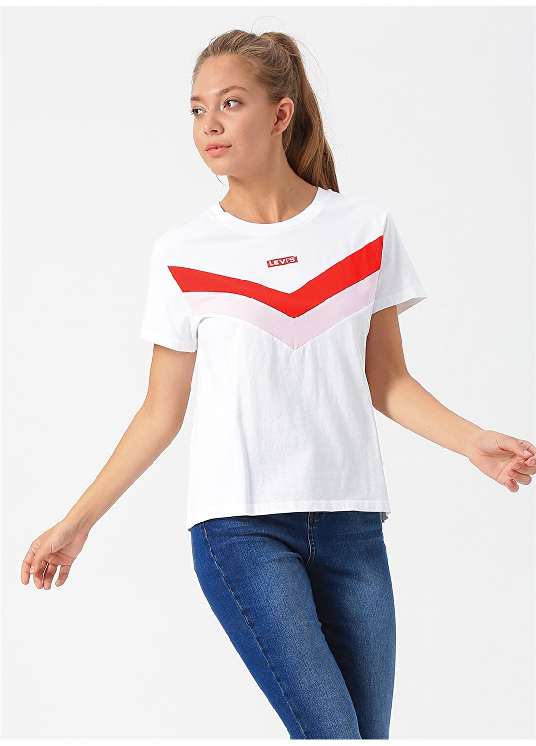 Levis Florence Tee Florence Tee White Graphic T-Shirt