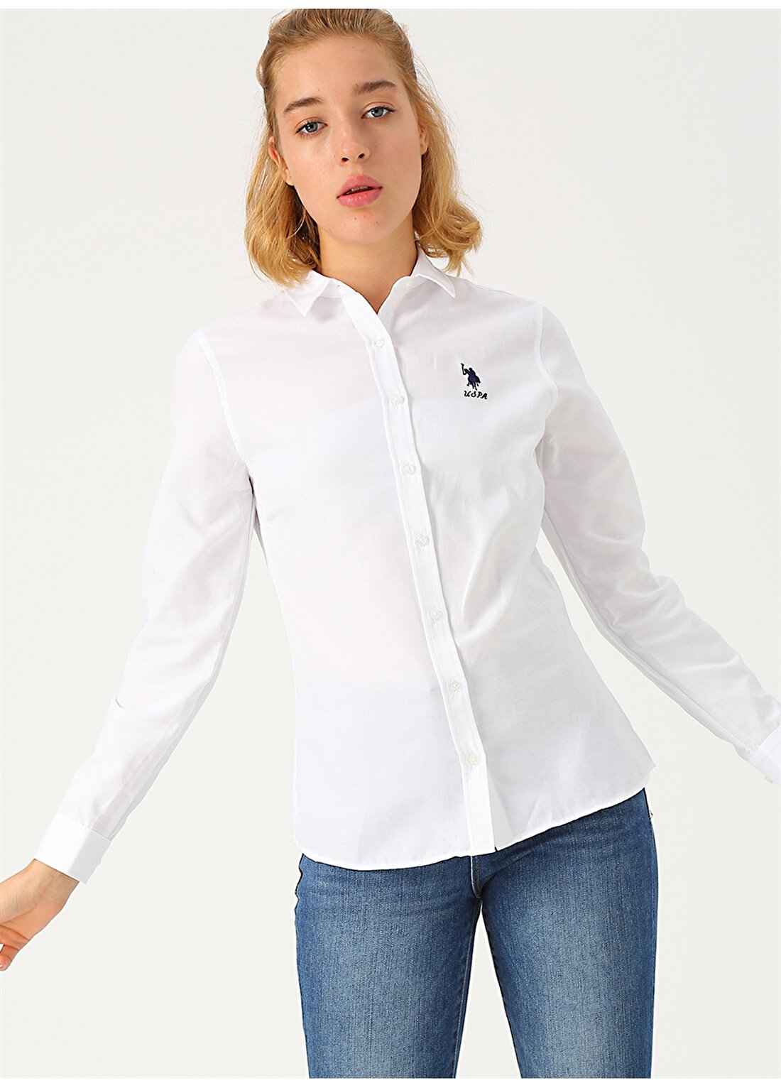 U.S. Polo Assn. Beyaz Gömlek
