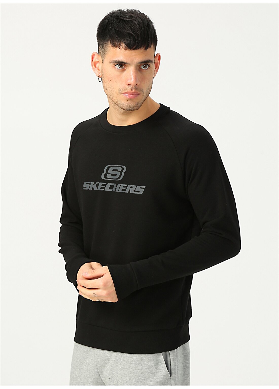 Skechers M Hero Crew Neck Sweatshirt