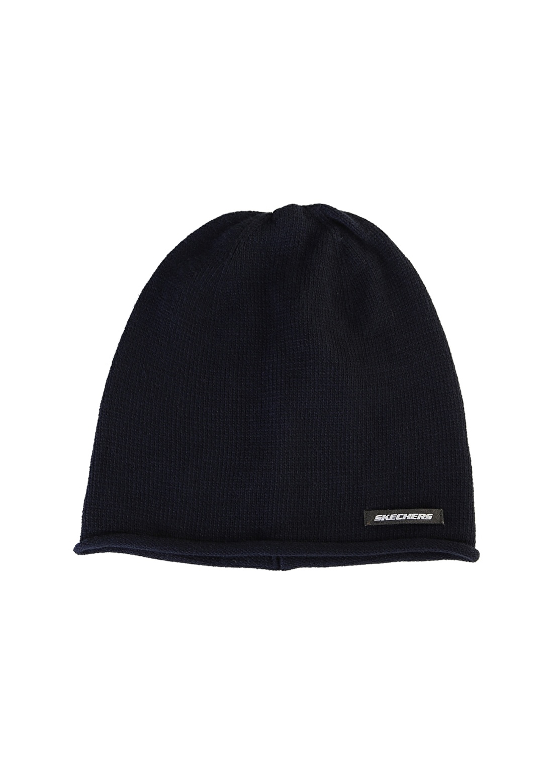 Skechers U Street Style Beanie Logolu Lacivert Bere