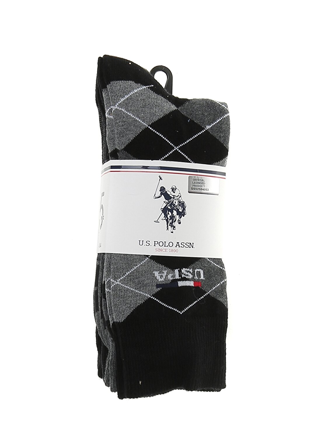 U.S. Polo Assn. Siyah Erkek Çorap A081SZ013.P01.GAREDSK9