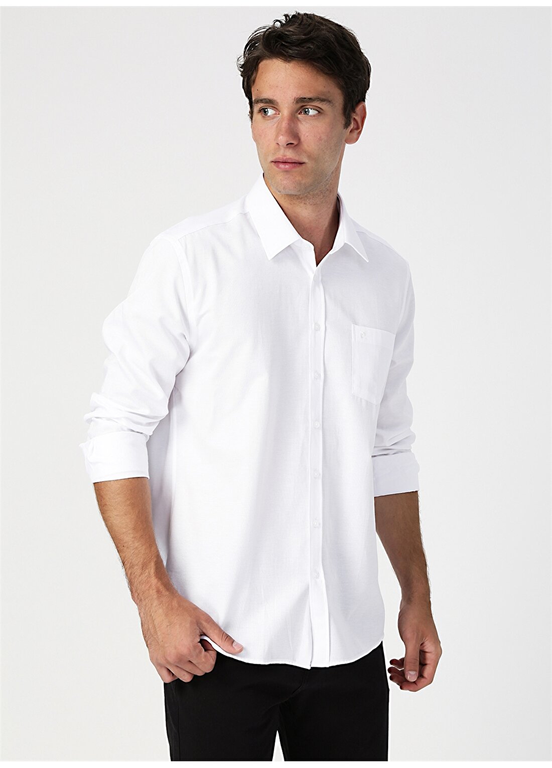 Pierre Cardin Regular Fit Beyaz Gömlek