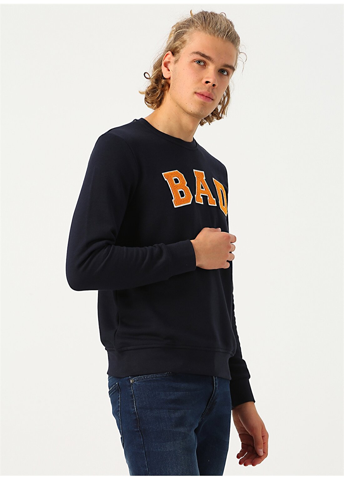 Bad Bear Lacivert Sweatshirt