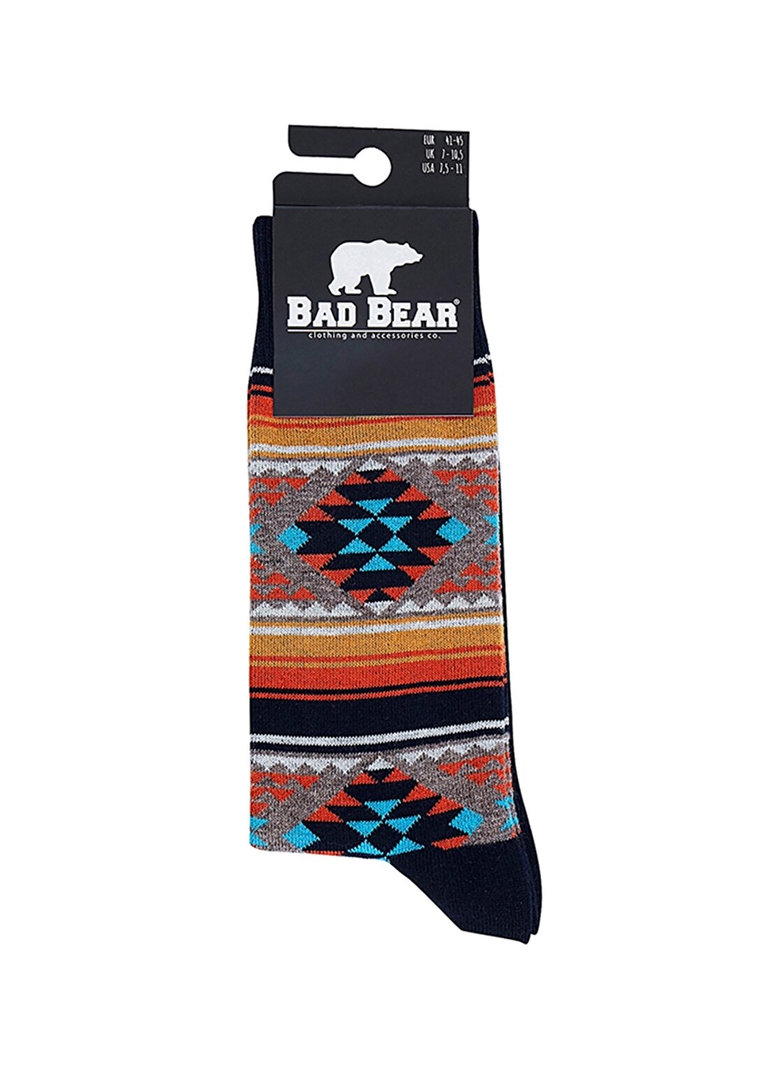 Bad Bear Çok Renkli Çorap