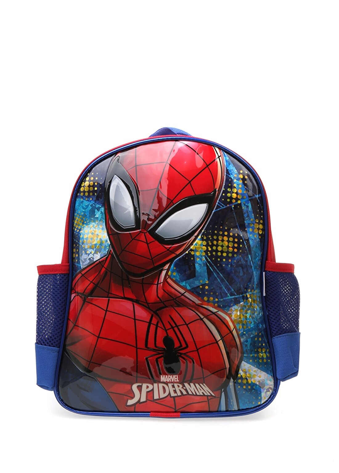 Koton 0KBB30006AA Tek Gözlü Spiderman Lacivert Erkek Çocuk Sırt Çantası