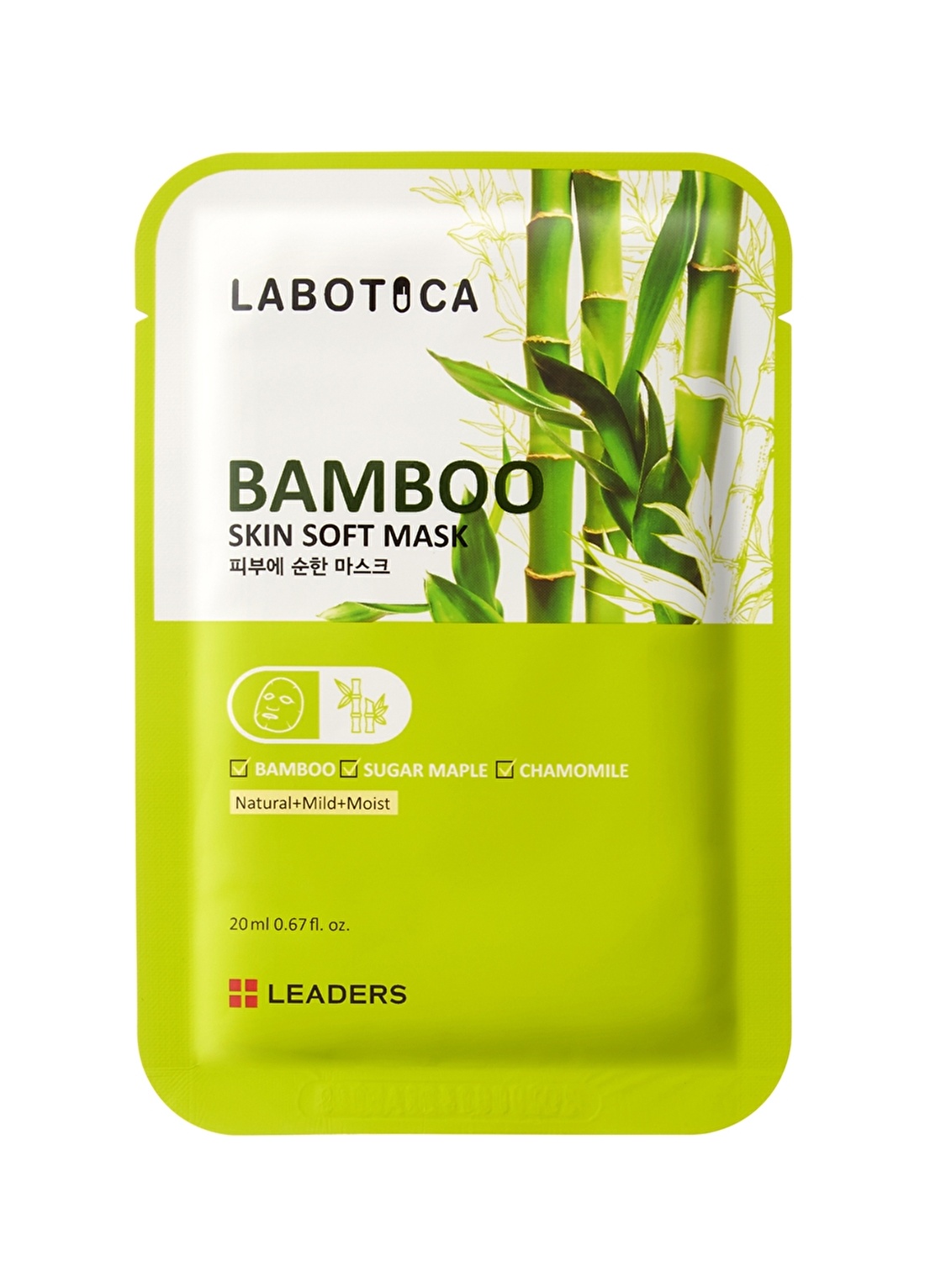 Leaders Labotica Skin Soft Mask Bamboo Bakım Maskesi