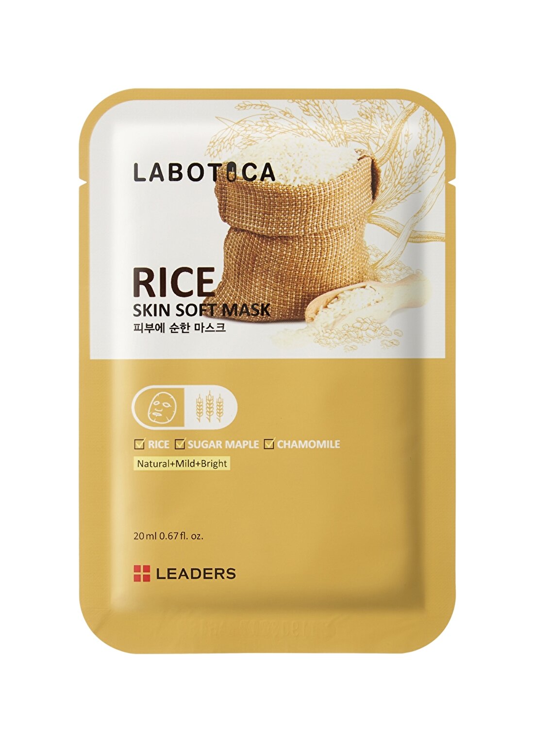 Leaders Labotica Skin Soft Mask Rice Bakım Maskesi