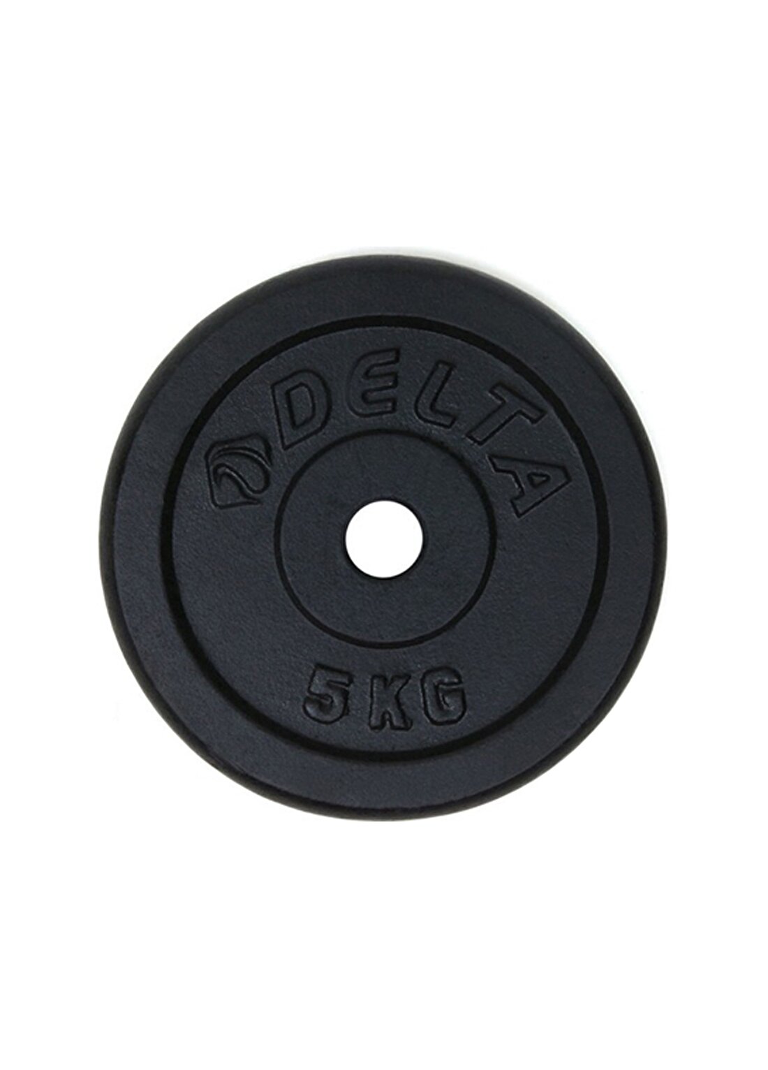 Deltaspor Parlak Siyah Döküm Plaka (Çiftli) 5 Kg X 2 Adet
