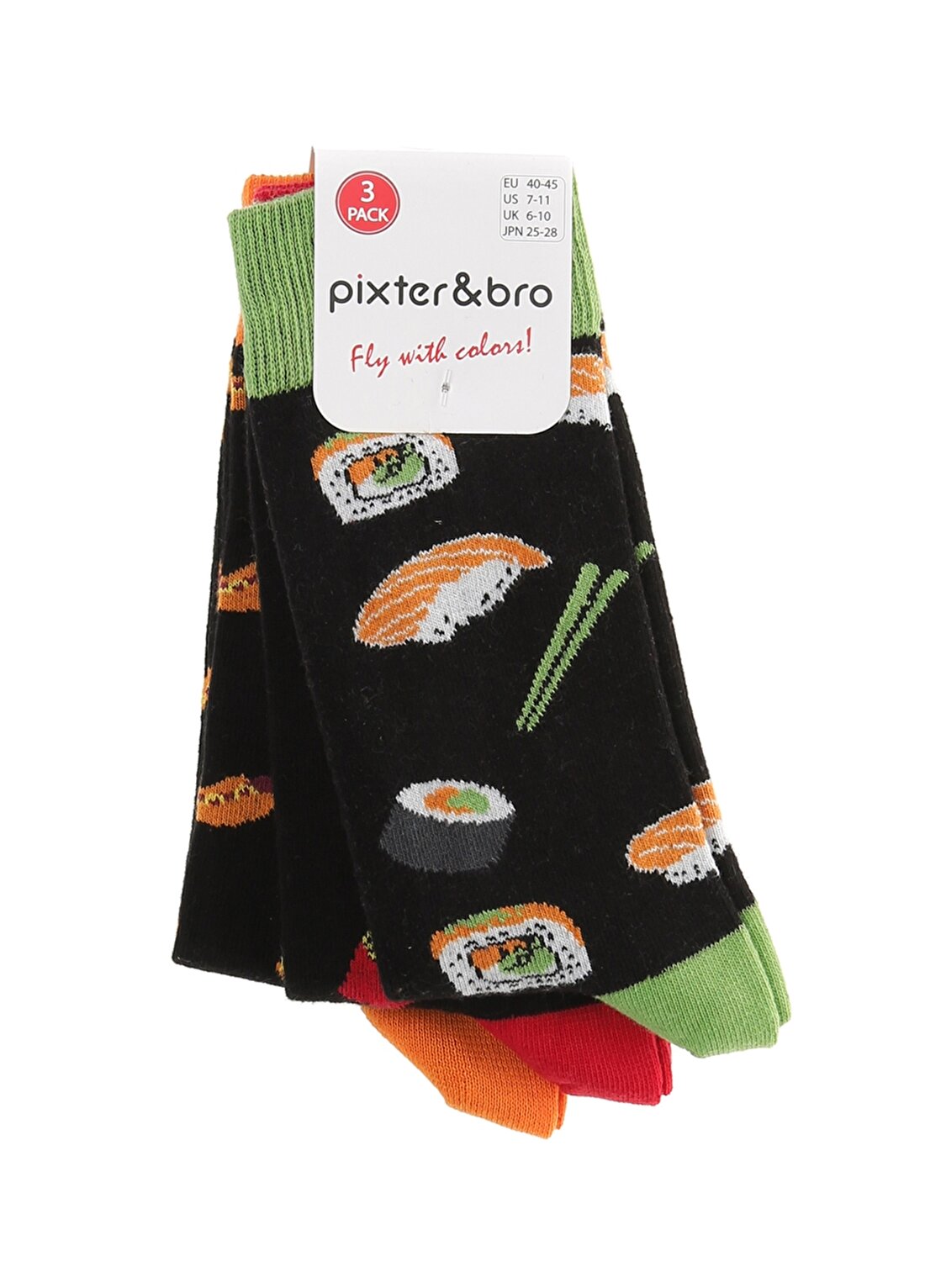 Pixter&Bro 3'Lü Çorap