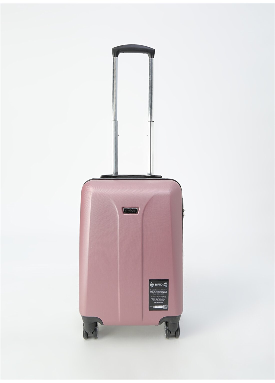 My Bag Smart Luggage Rose S Çekçekli Sert Valiz