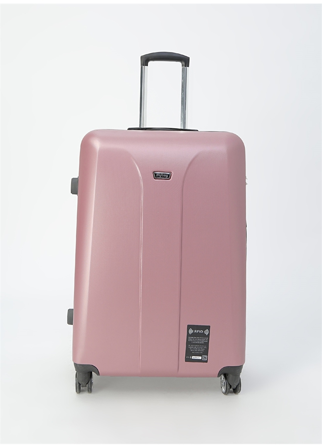 My Bag Smart Luggage Rose L Çekçekli Sert Valiz