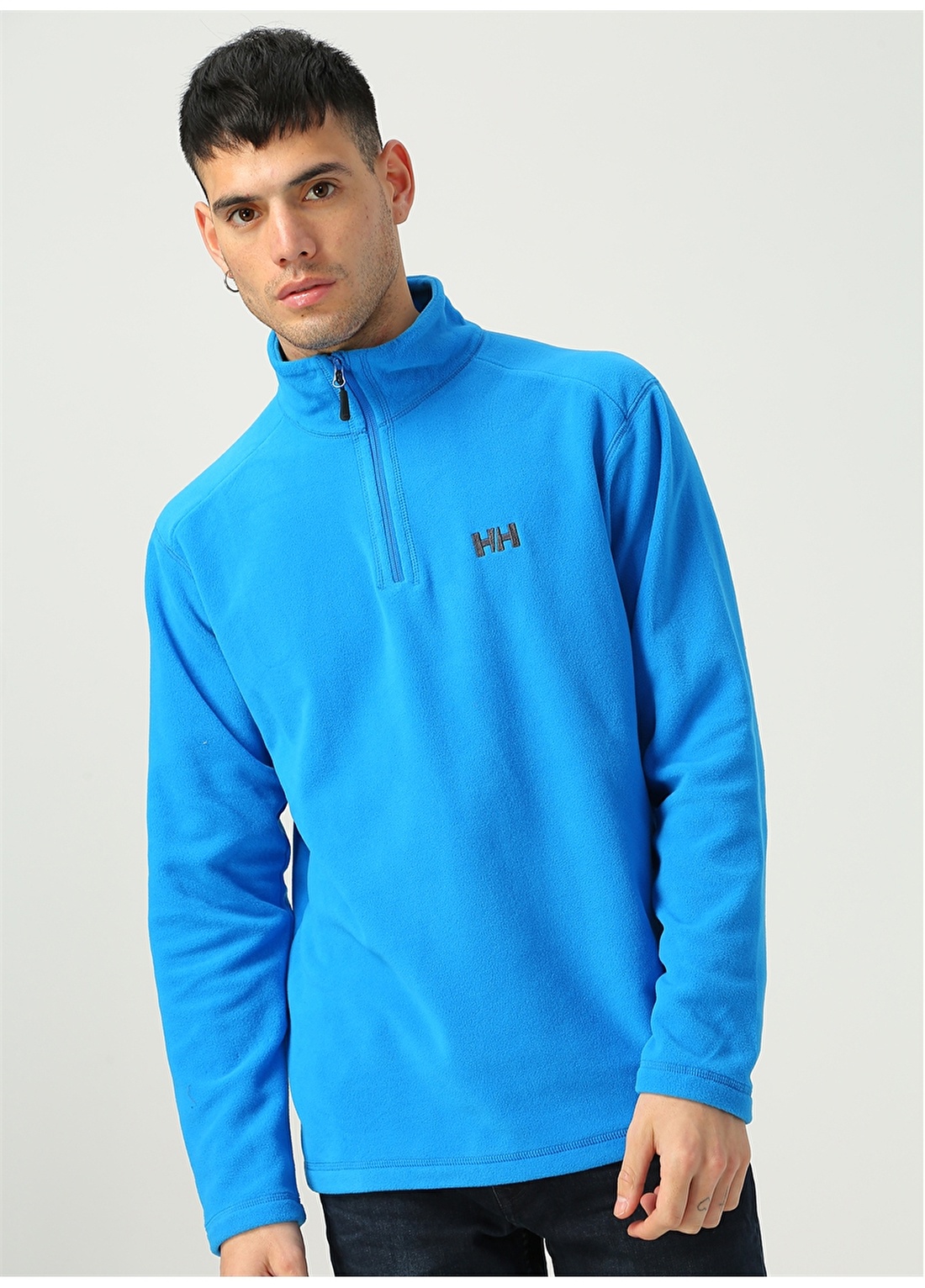 Helly Hansen Hh Mount Polar Fleece Koyu Mavi Erkek Polar Sweatshirt