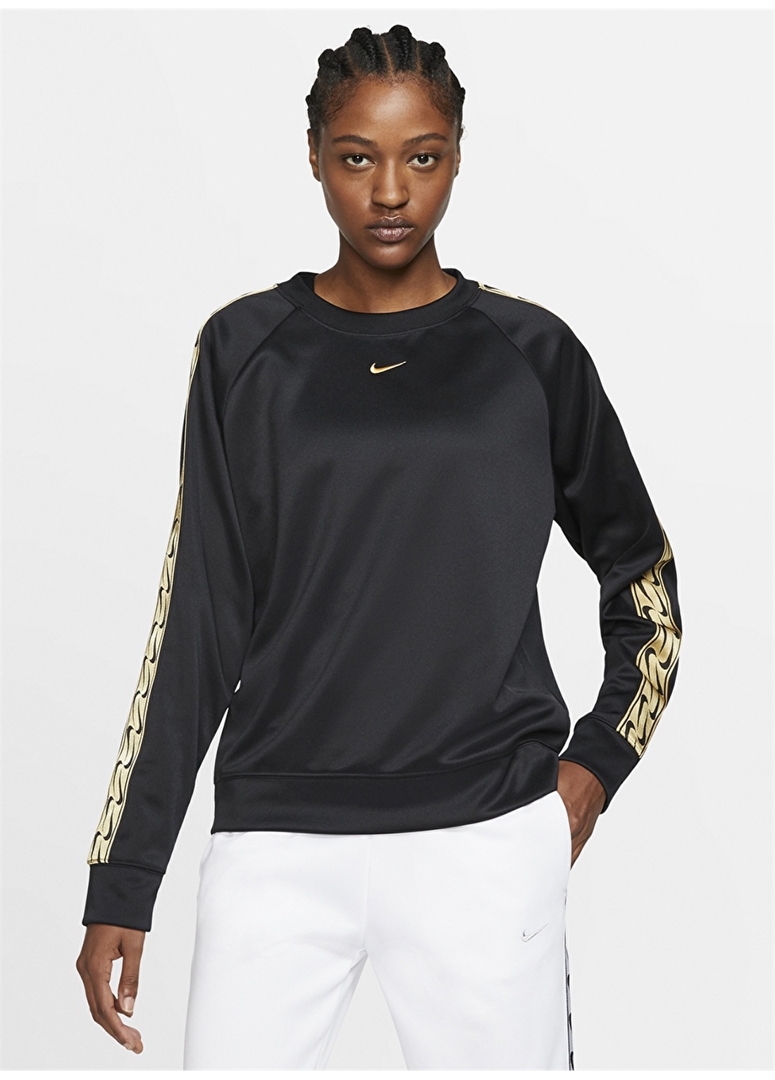 Nike Logo Tape Sportswear Sweatshirt