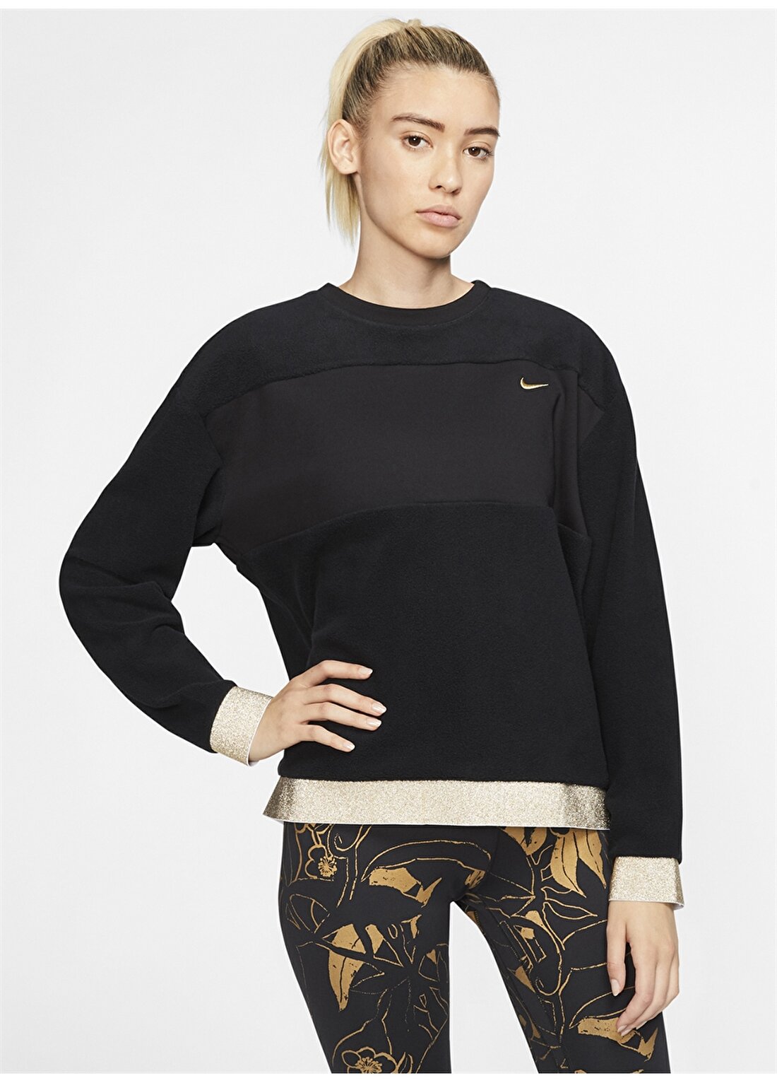 Nike Therma Kadın Antrenman Sweatshirt