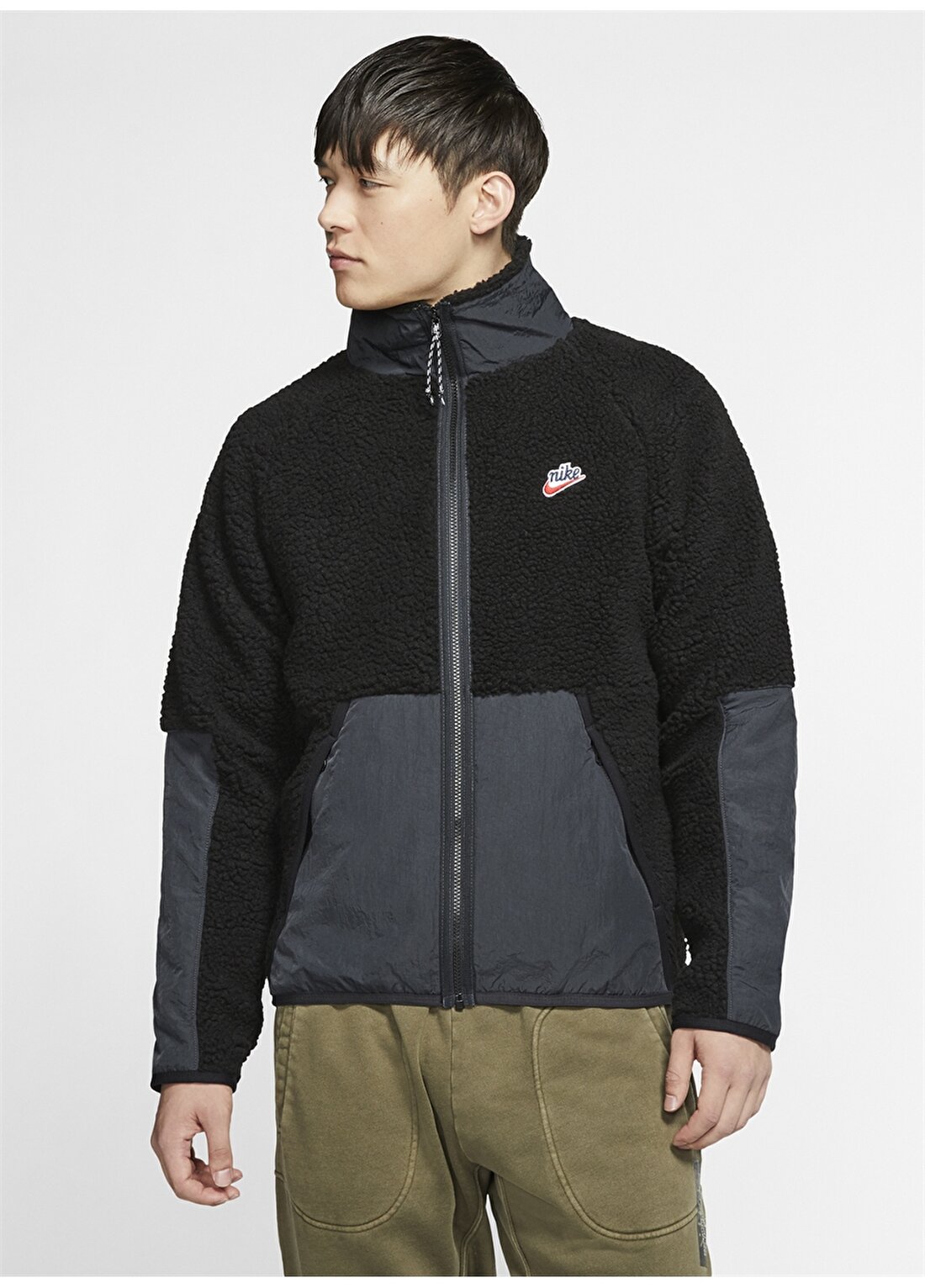 Nike Sportswear Sherpa Fleece Zip Ceket