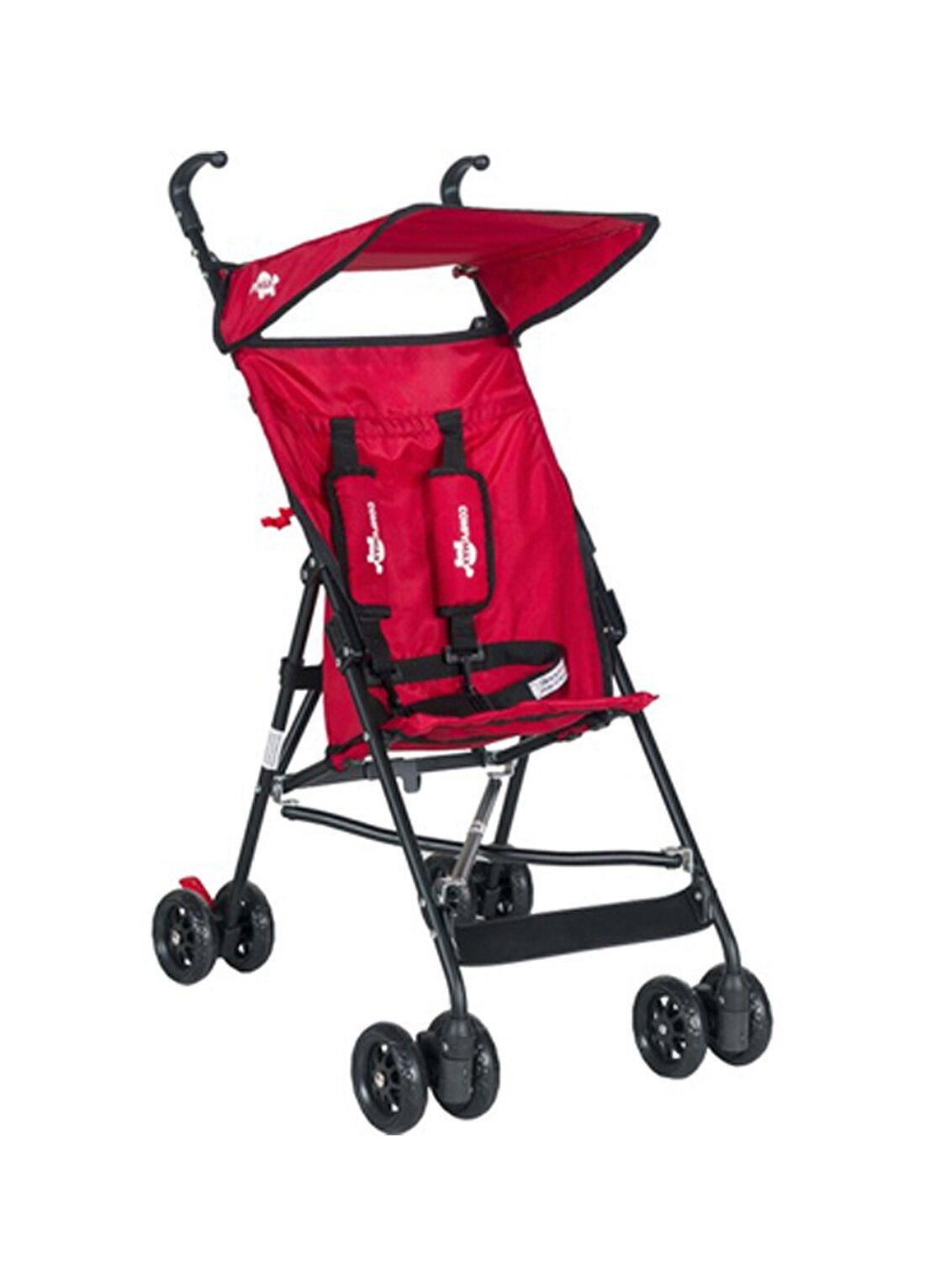 Comfymax Comfort Baston Bebek Arabası -Kırmızı