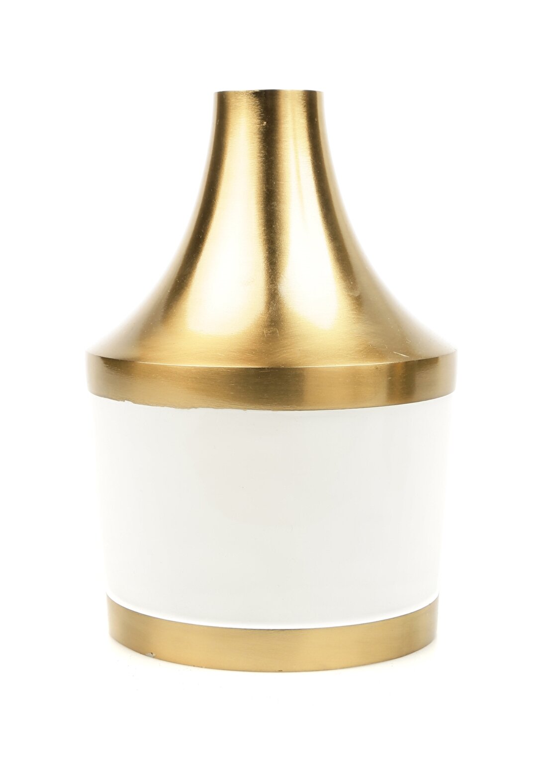 Boyner Evde Altın Başlı 20 Cm Vazo