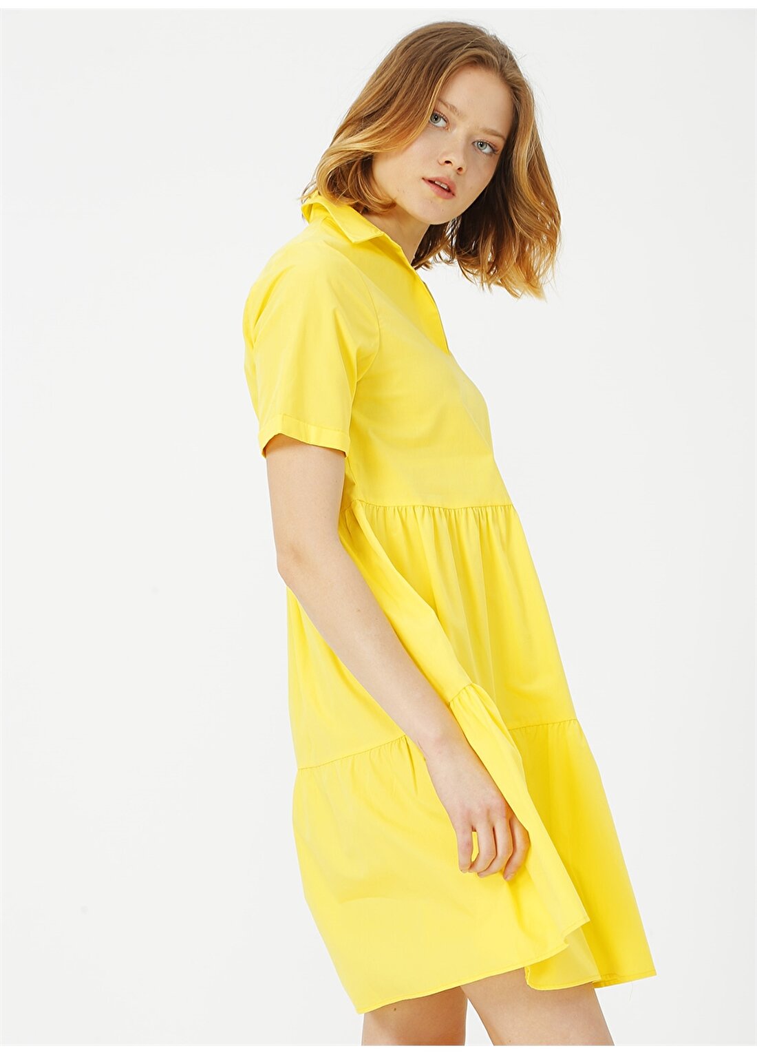 Limon Sarı Elbise