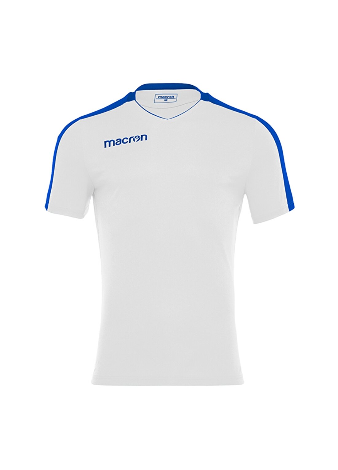Macron Earth Beyaz - Mavi Erkek T-Shirt