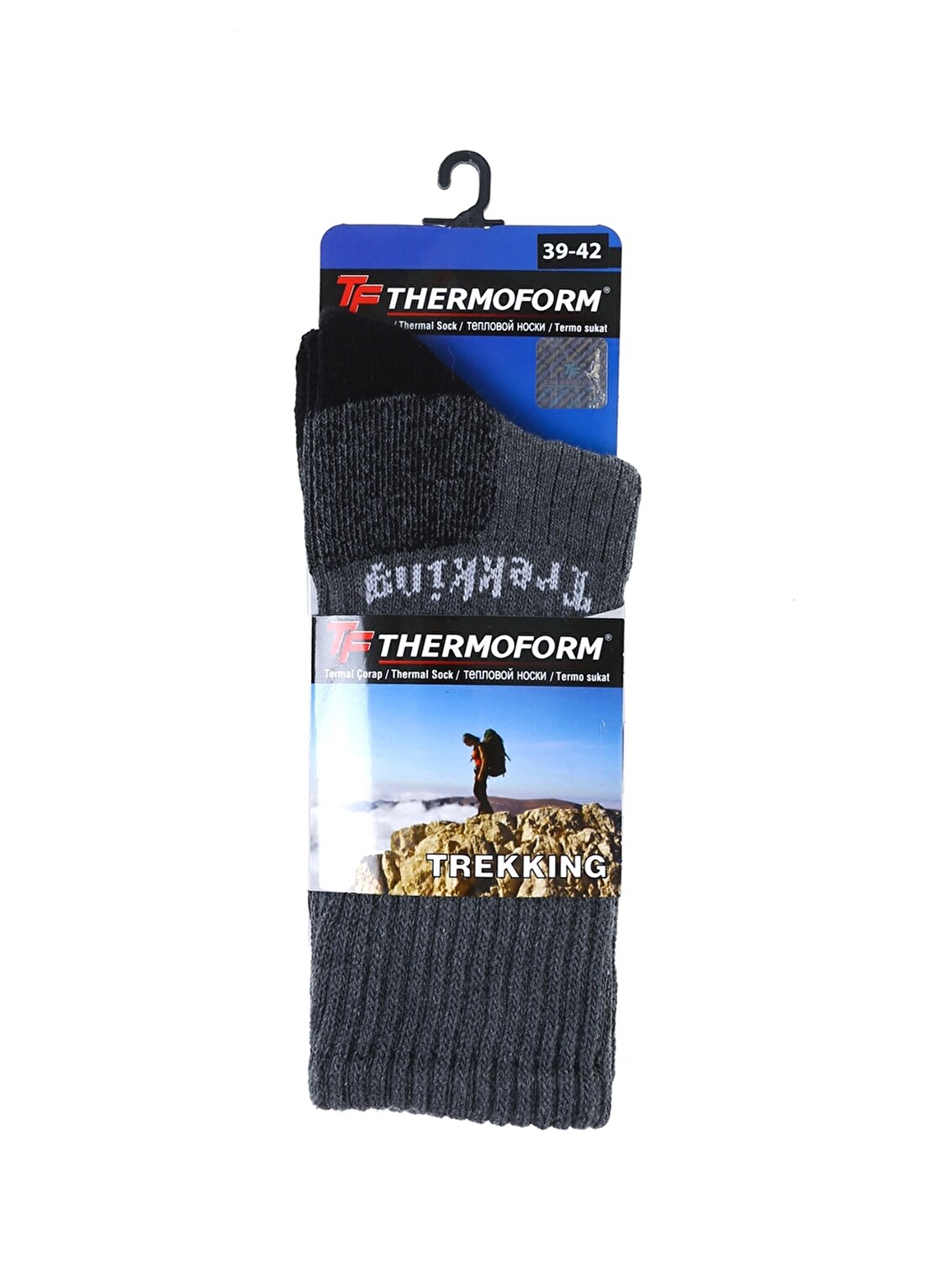 Thermoform Antrasit Erkek Soket Çorap HZTS33