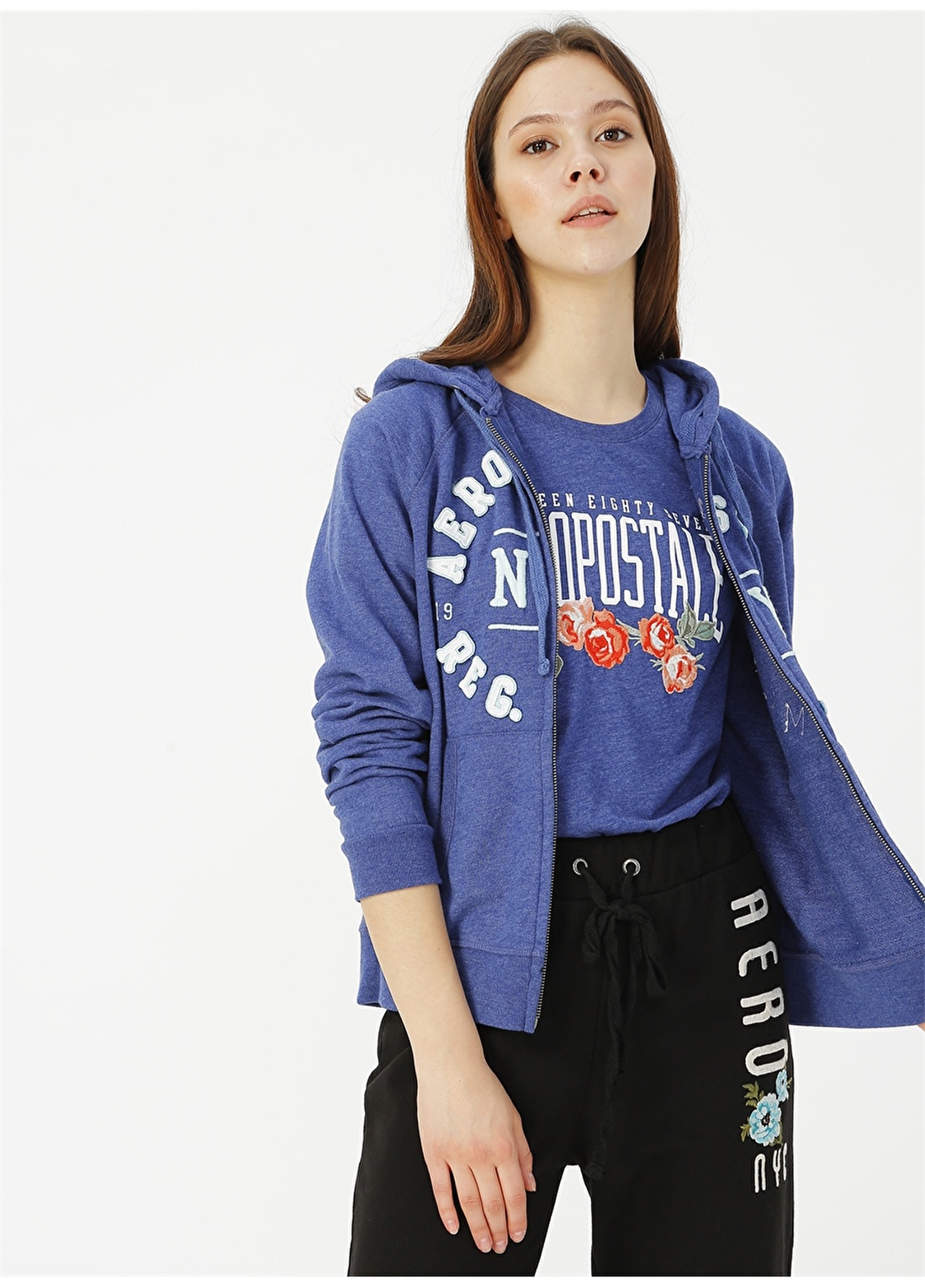 Aeropostale Lacivert Sweatshirt