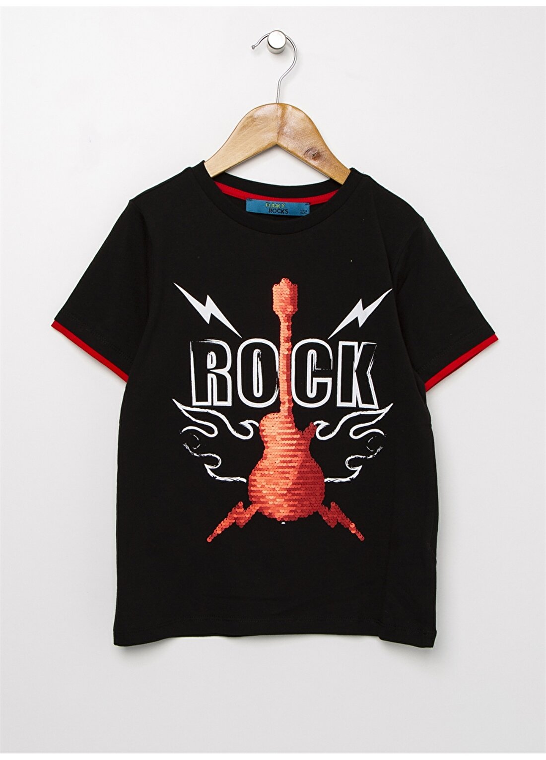 Funky Rocks Siyah T-Shirt