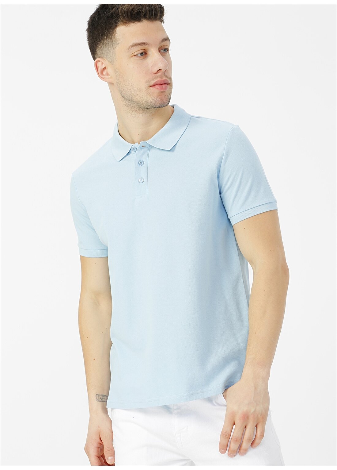 Limon Mavi Polo T-Shirt
