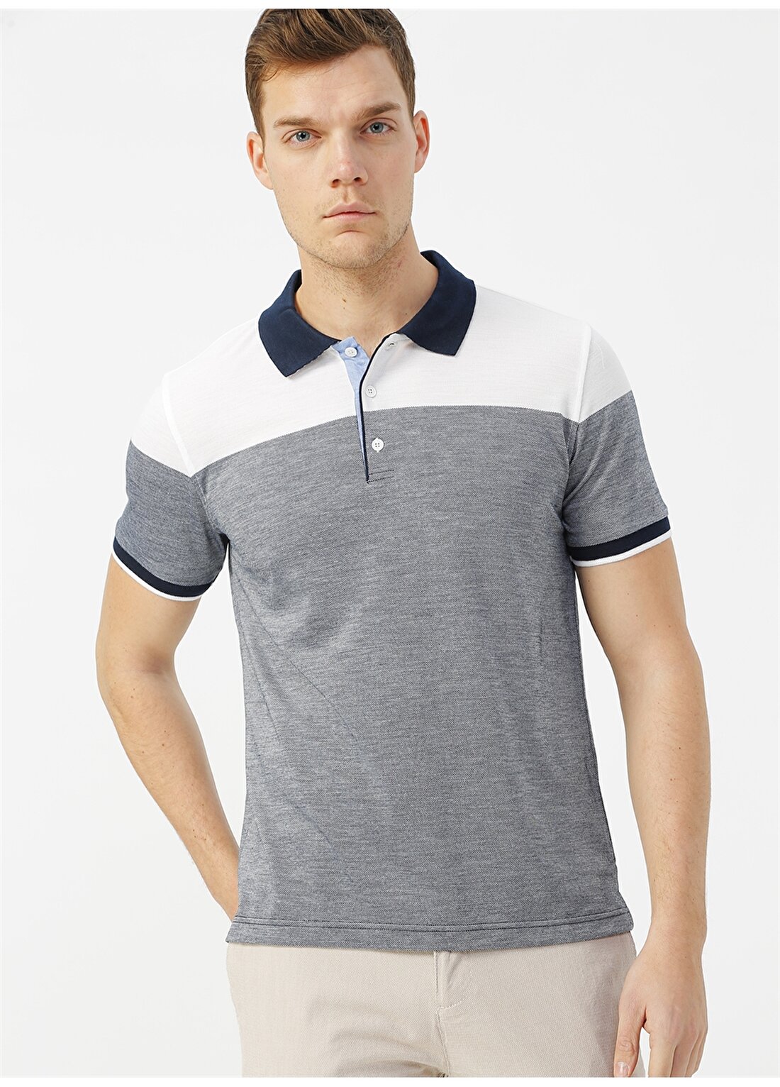 Fabrika Comfort Lacivert Polo T-Shirt