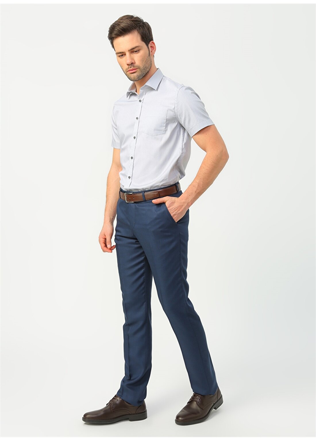 Fabrika Comfort Lacivert Klasik Pantolon