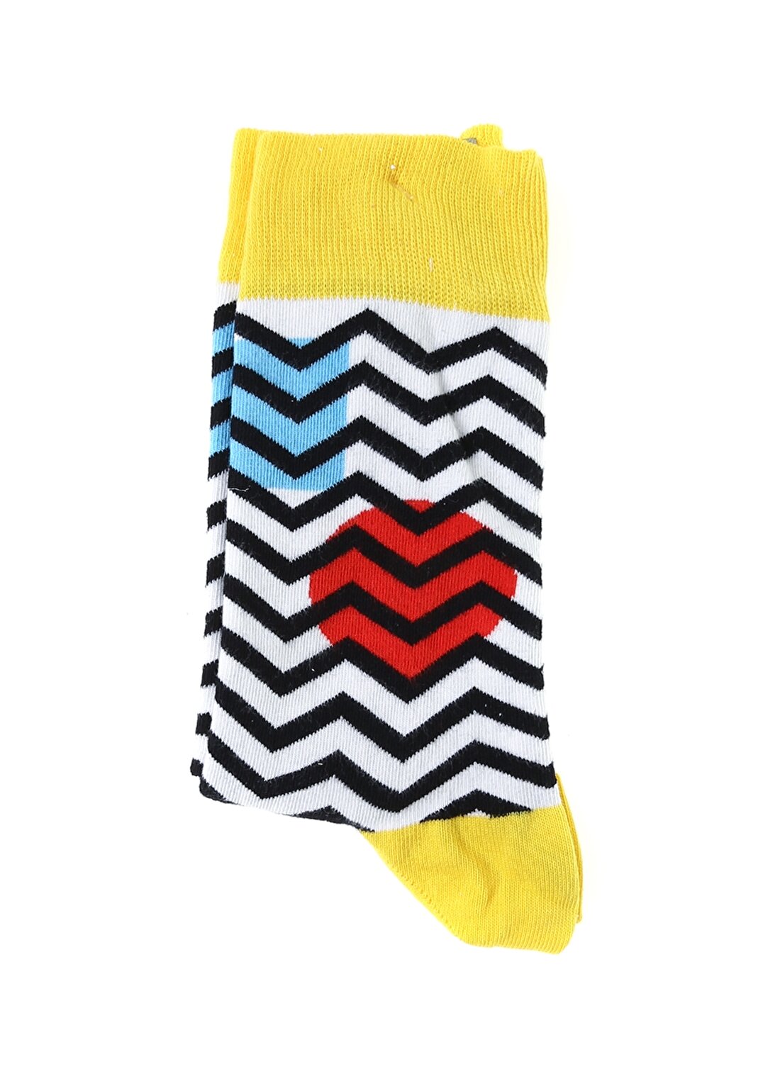 ONE TWO Trg1bm Treeangle Çok Renkli Kadın Soket Çorap