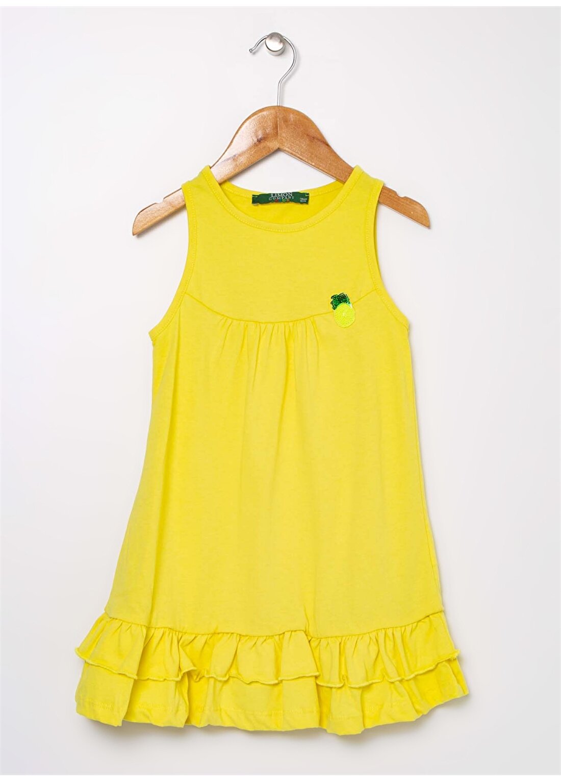 Limon Sarı Elbise