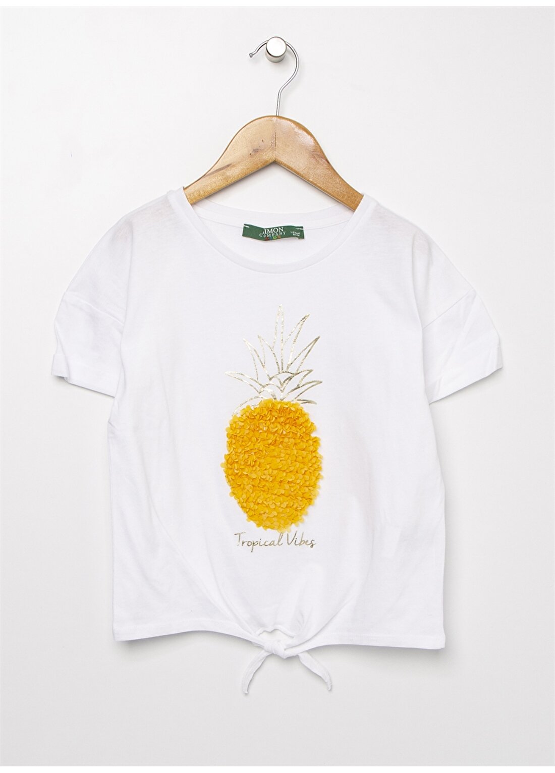 Limon Beyaz T-Shirt