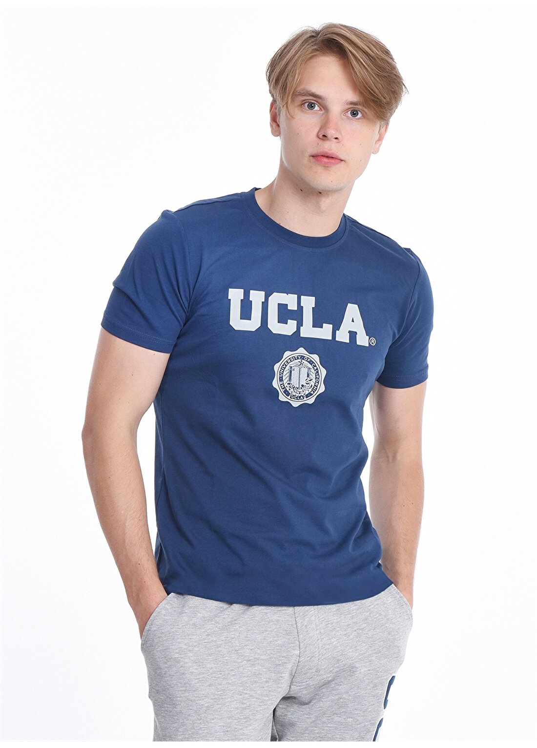 Ucla GAYLEY Lacivert Erkek T-Shirt