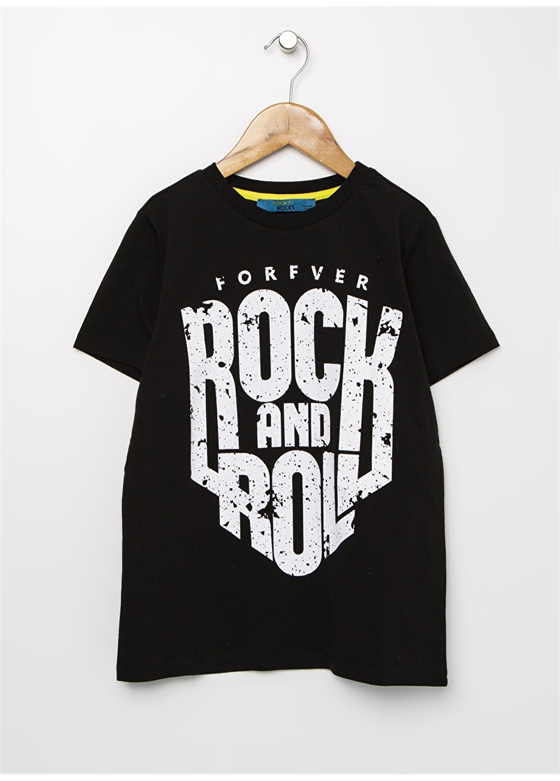 Funky Rocks Siyah T-Shirt