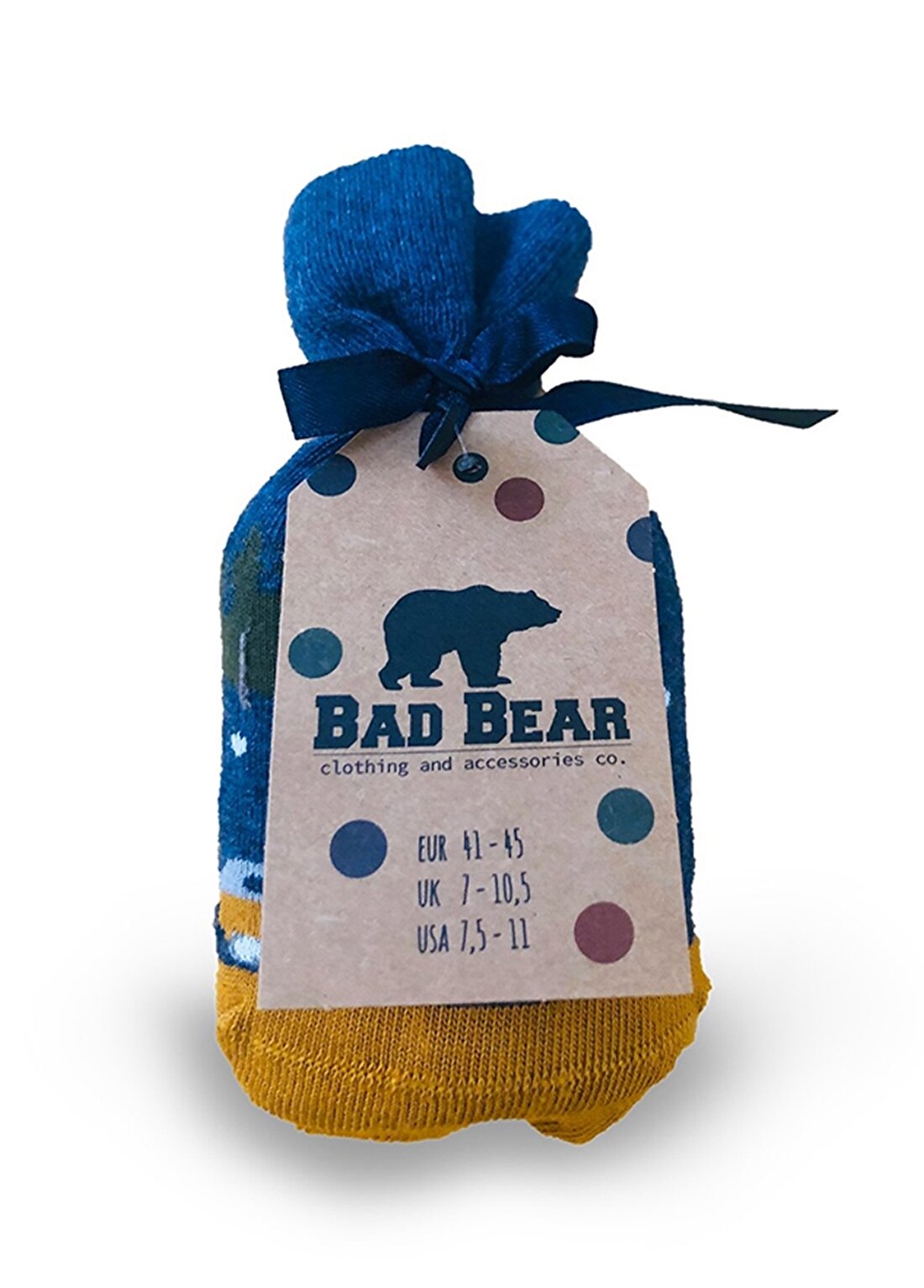 Bad Bear Koyu Yeşil Çorap