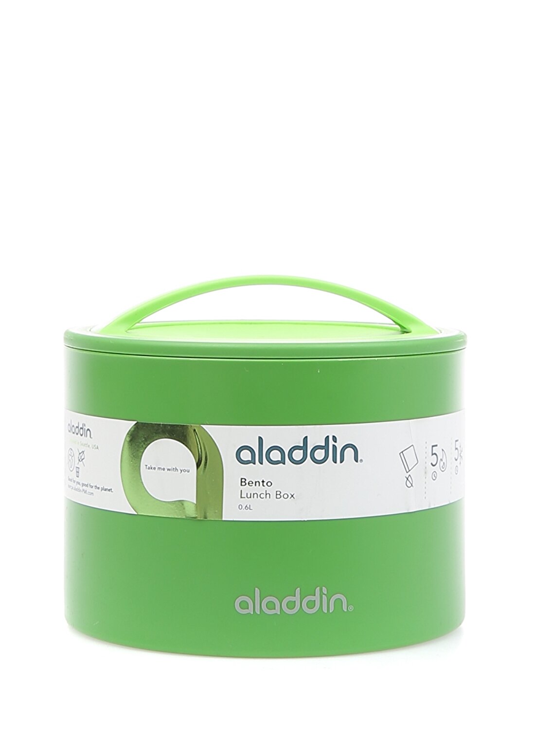 Aladdin Yeşil Termos Bento Lunch Box 0.6L