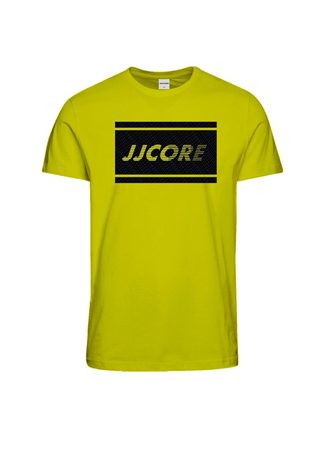 Jack & Jones 12167396 Neon Sarı T-Shirt