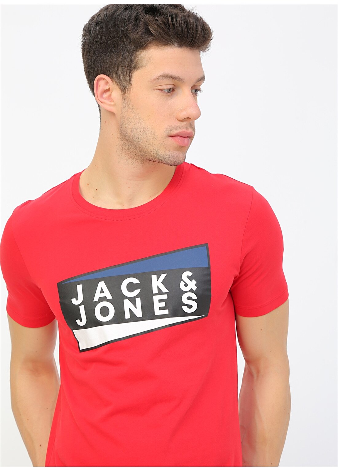 Jack & Jones 12172246 Kırmızı T-Shirt