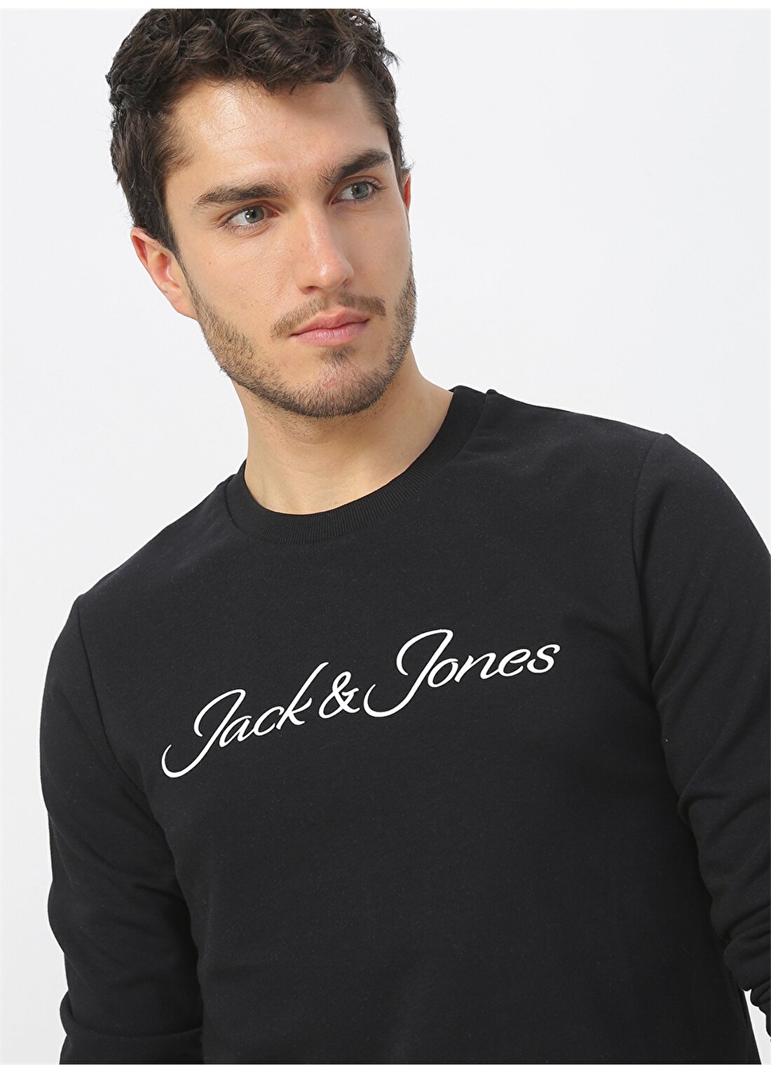 Jack & Jones 12176502 Siyah Sweatshirt