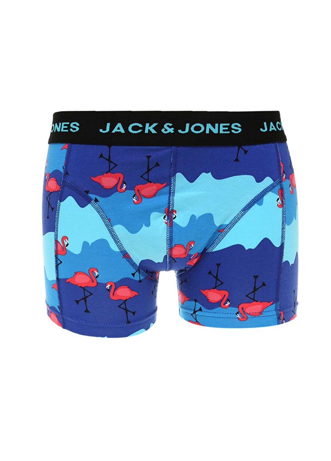 Jack & Jones 12178100_JACIVER Trunks Try Mavi Erkek Desenli Boxer