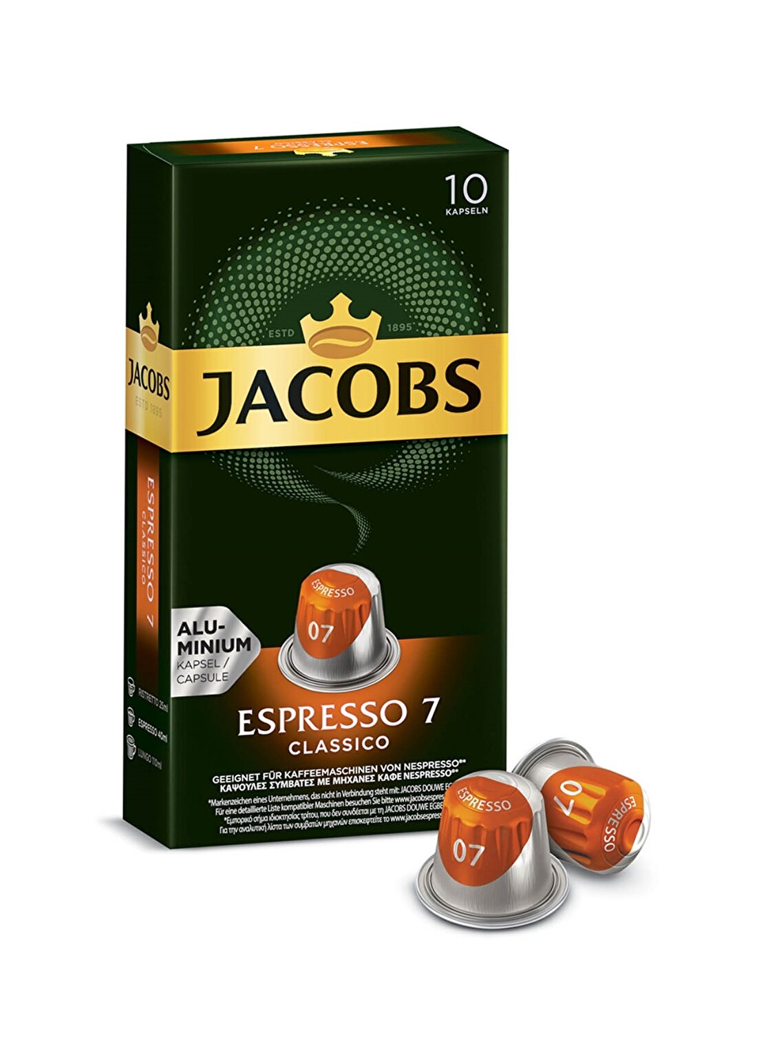 Jacobs Kapsül Kahve Espresso 7