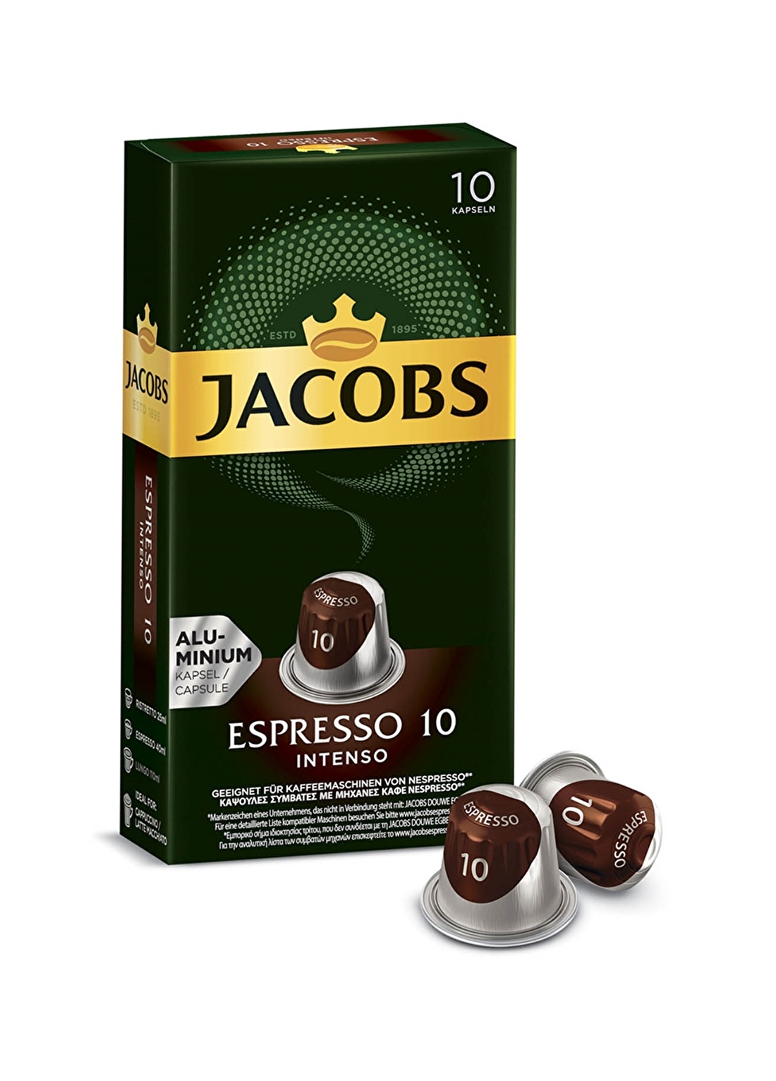 Jacobs Kapsül Kahve Espresso 10