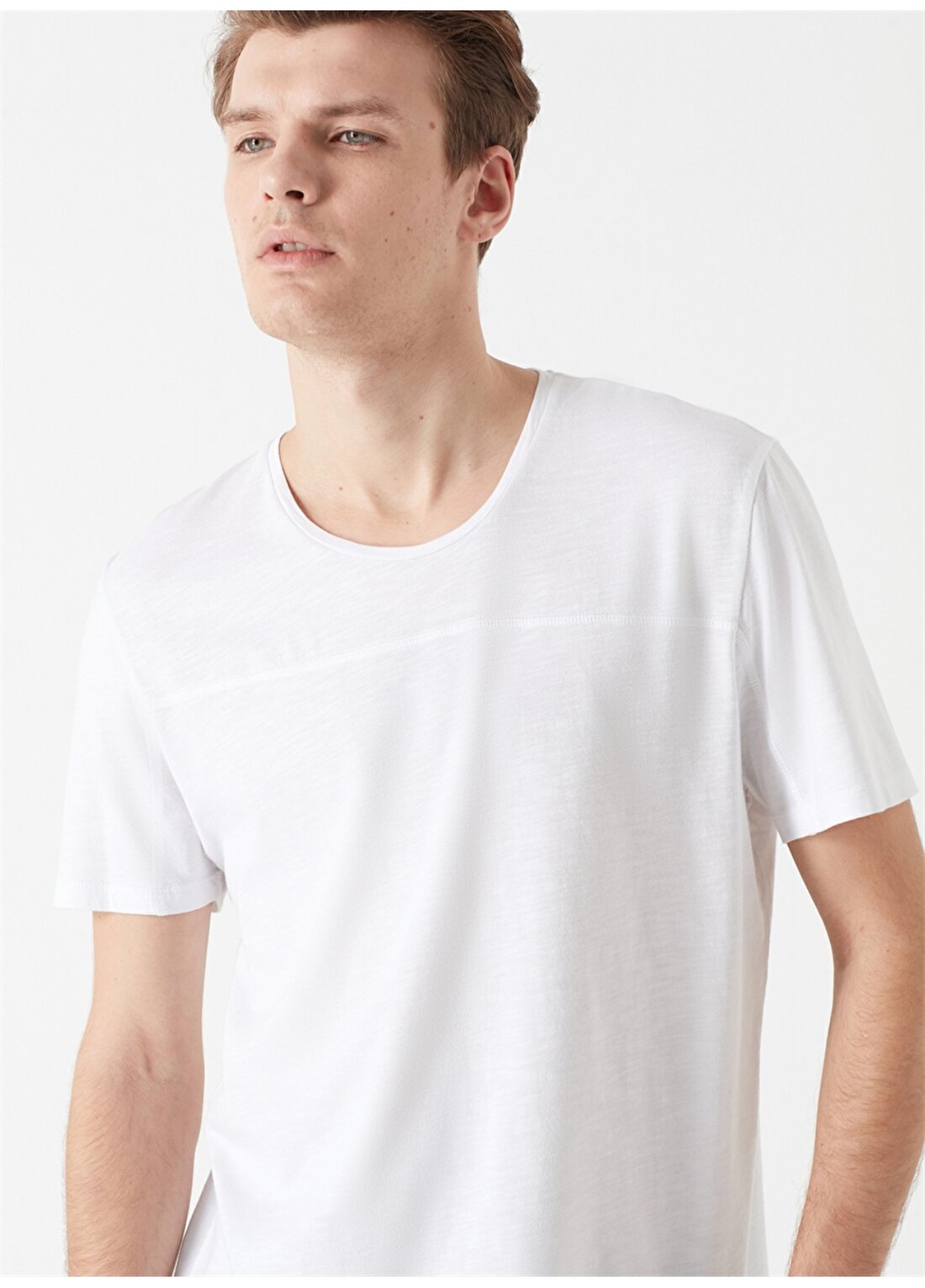 Mavi 065918-620 Beyaz T-Shirt