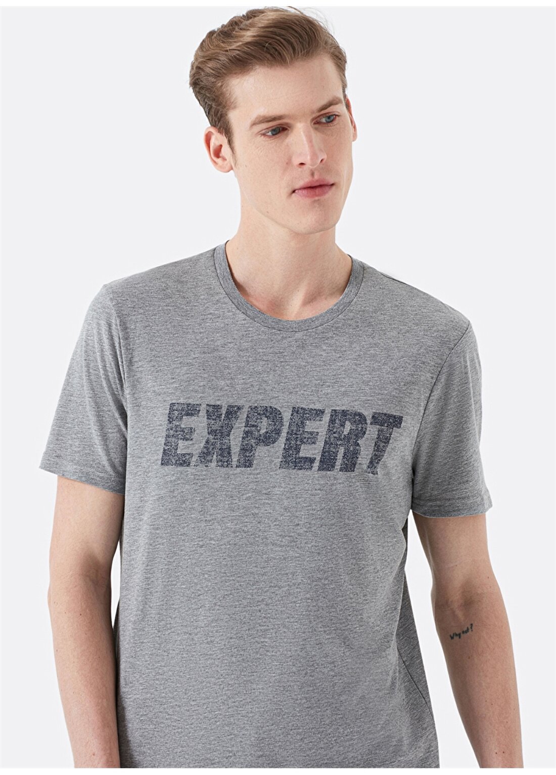 Mavi 065974-30774 Expert Gri T-Shirt