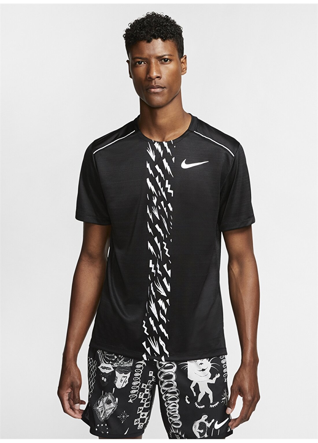Nike Miler Dri-Fit Koşu T-Shirt