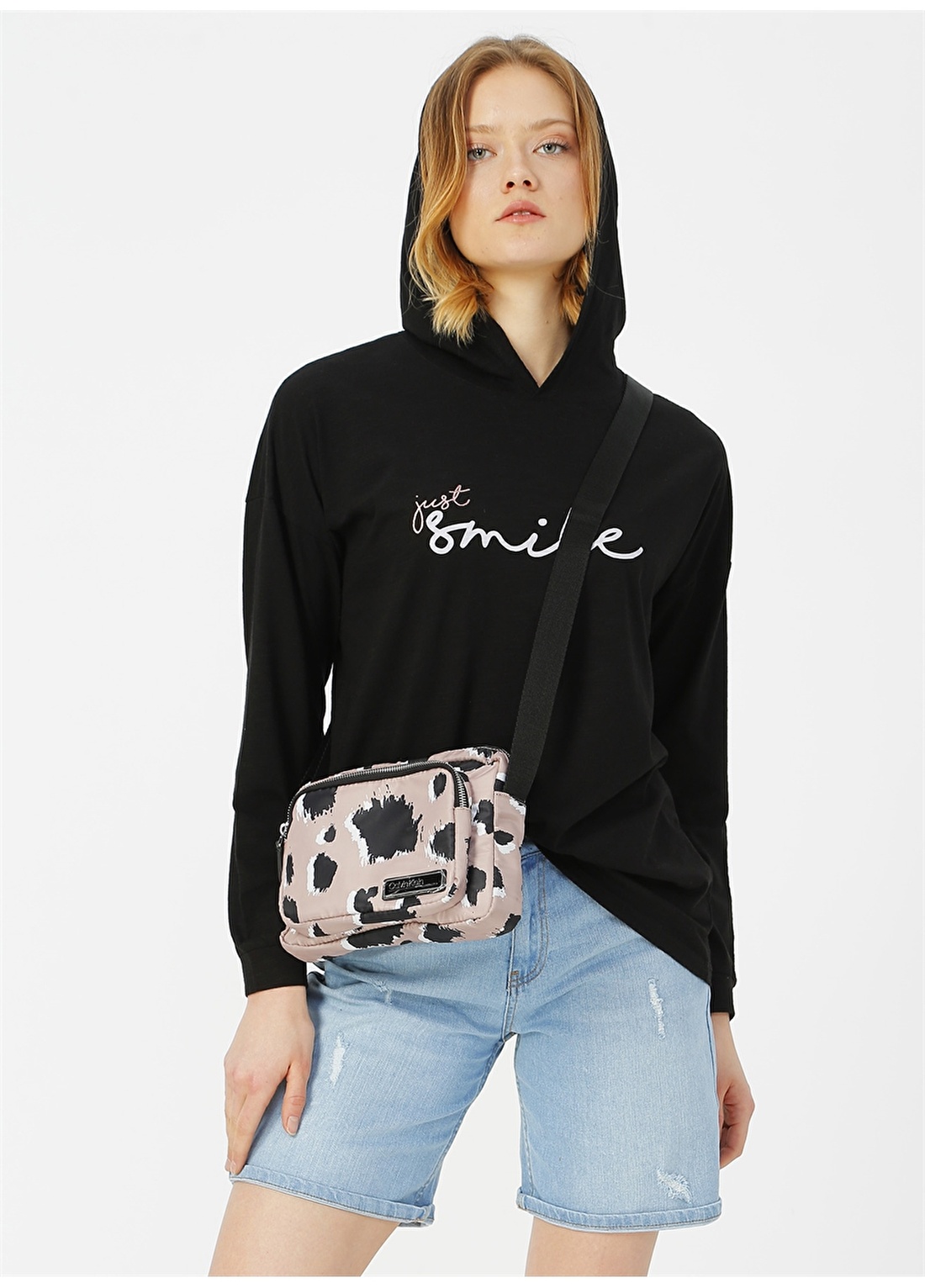 Aeropostale Siyah Sweatshirt